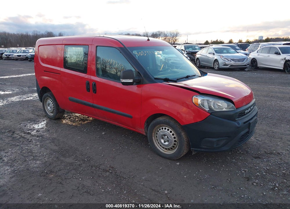 2019 RAM PROMASTER CITY TRADESMAN VIN: ZFBHRFAB1K6M19389