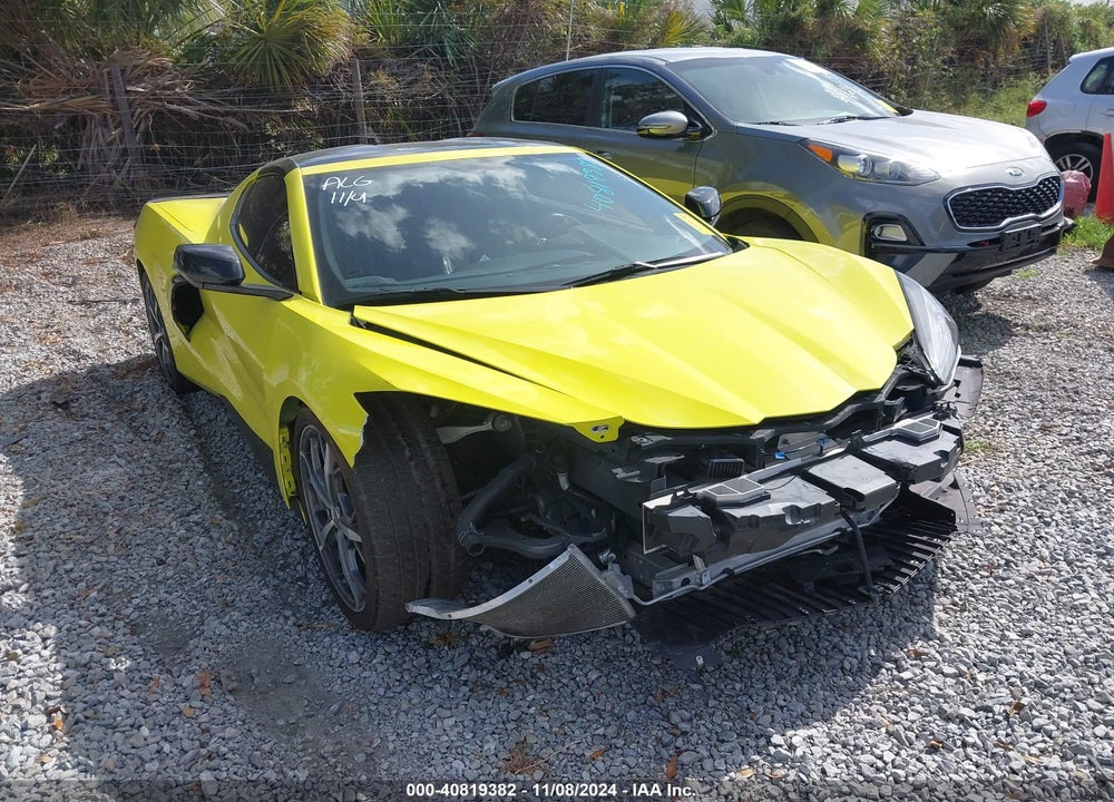 2022 CHEVROLET CORVETTE STINGRAY VIN: 1G1YA2D47N5116596