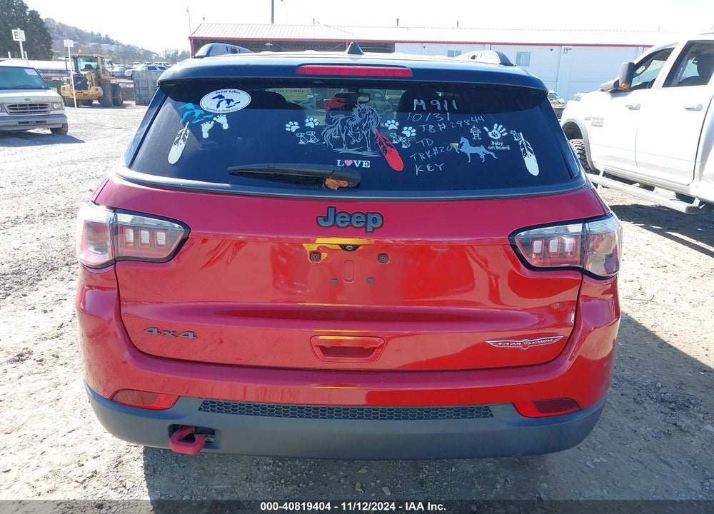 2018 JEEP COMPASS TRAILHAWK 4X4 VIN: 3C4NJDDB3JT409703