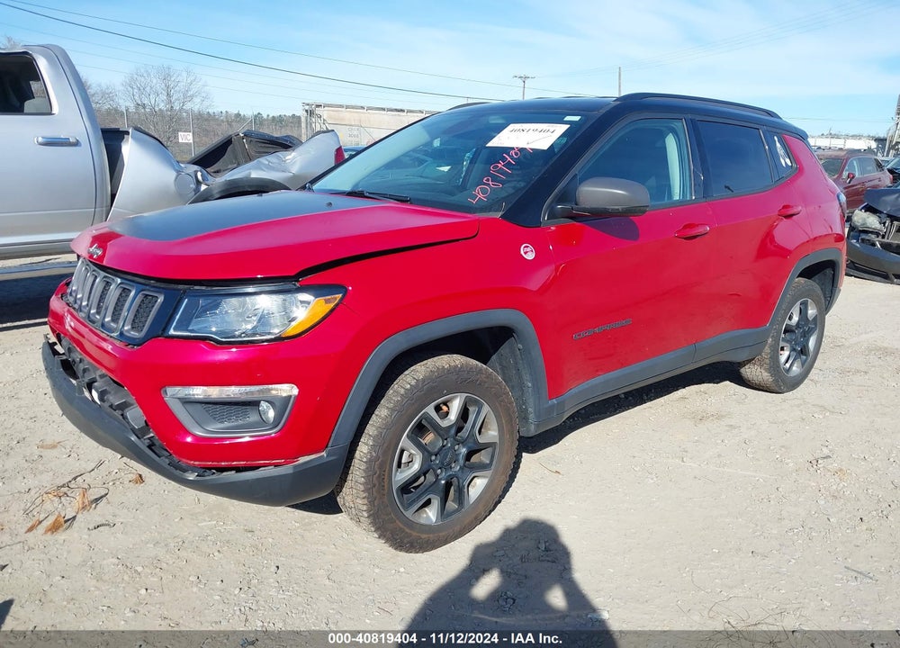 2018 JEEP COMPASS TRAILHAWK 4X4 VIN: 3C4NJDDB3JT409703