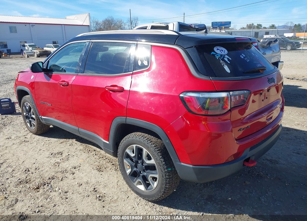 2018 JEEP COMPASS TRAILHAWK 4X4 VIN: 3C4NJDDB3JT409703