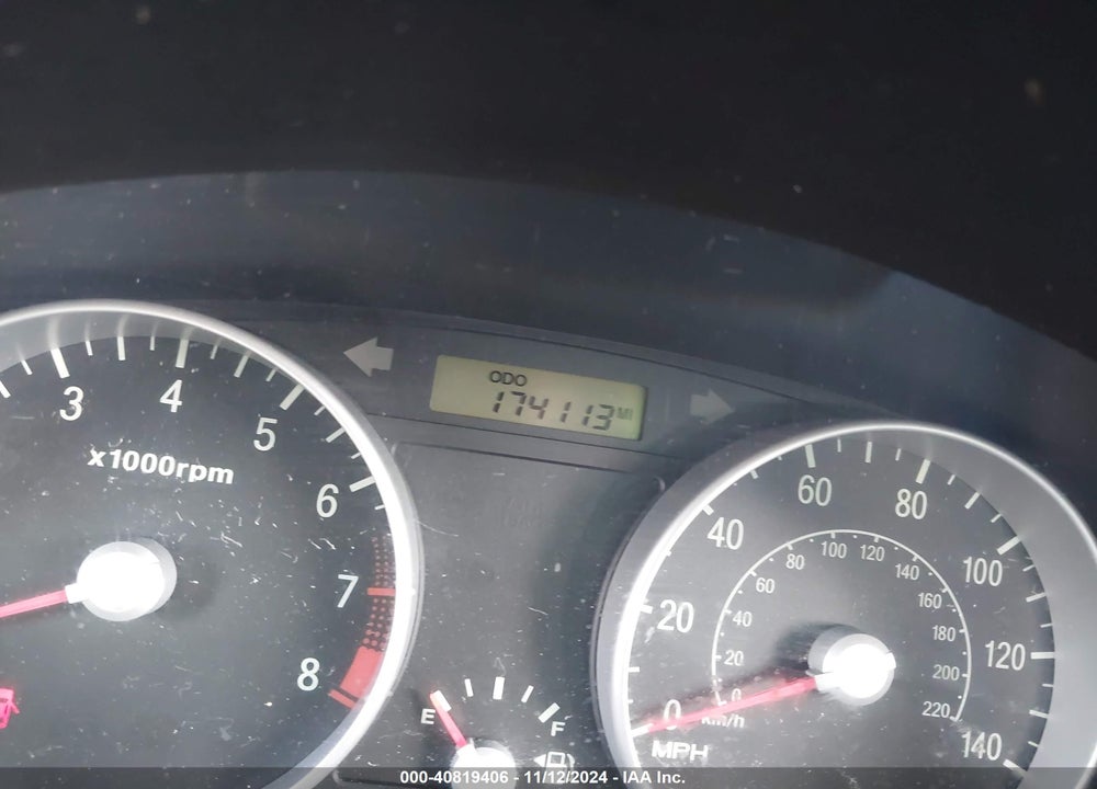 2009 HYUNDAI ACCENT GS VIN: KMHCM36C99U117291