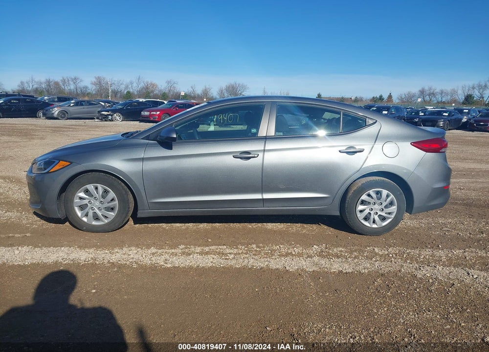 2018 HYUNDAI ELANTRA SE VIN: KMHD74LF6JU623391