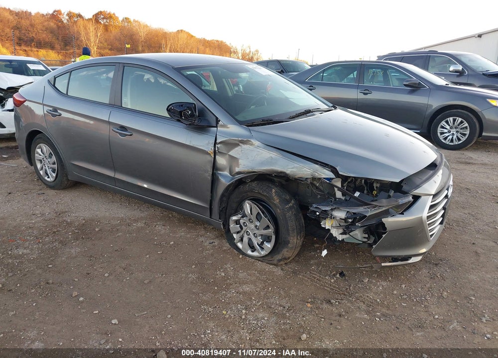 2018 HYUNDAI ELANTRA SE VIN: KMHD74LF6JU623391