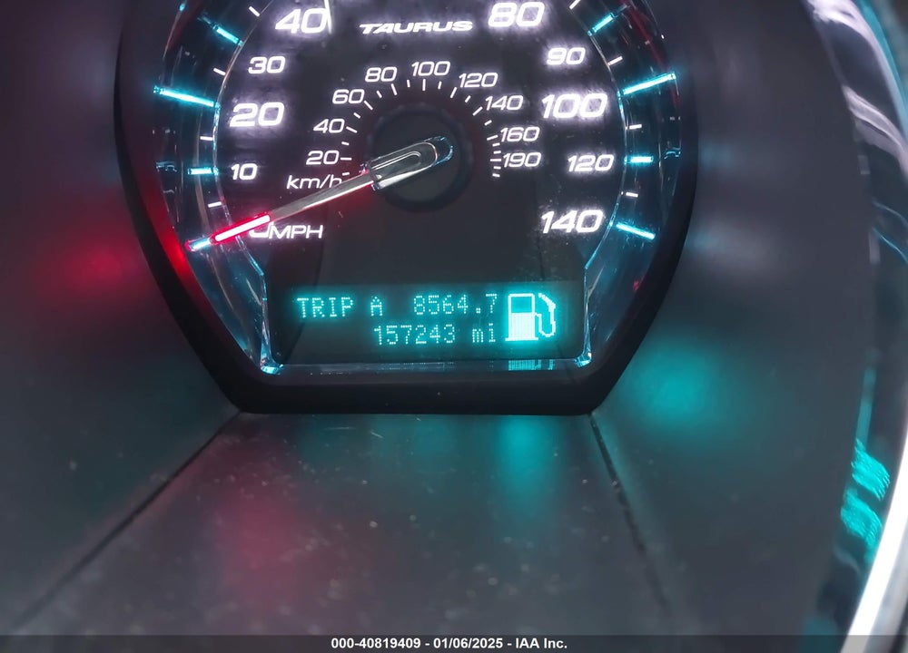 2012 FORD TAURUS LIMITED VIN: 1FAHP2FW6CG142067
