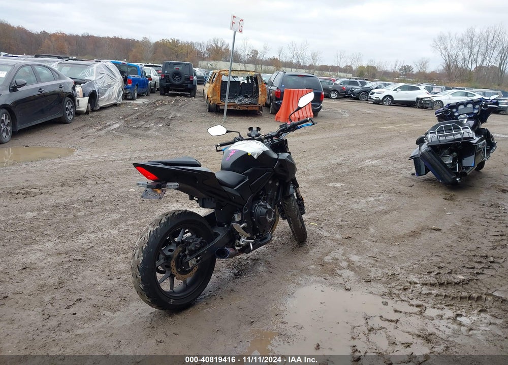 2024 HONDA CB500 F VIN: MLHPC7153R5000029