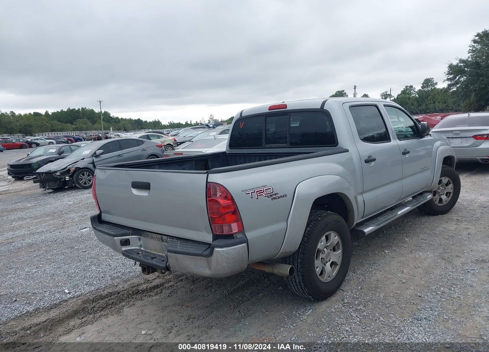 2006 TOYOTA TACOMA DOUBLE CAB VIN: 3TMLU42N76M003677