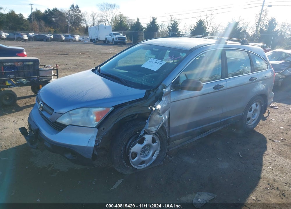 2009 HONDA CR-V LX VIN: 5J6RE48339L038794