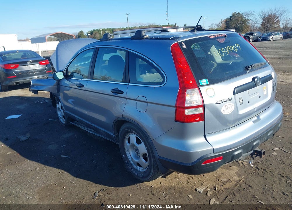 2009 HONDA CR-V LX VIN: 5J6RE48339L038794