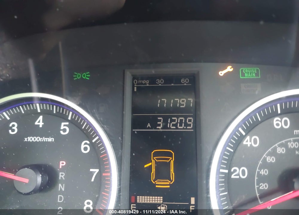 2009 HONDA CR-V LX VIN: 5J6RE48339L038794