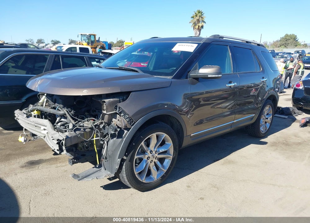 2015 FORD EXPLORER LIMITED VIN: 1FM5K8F84FGA34482