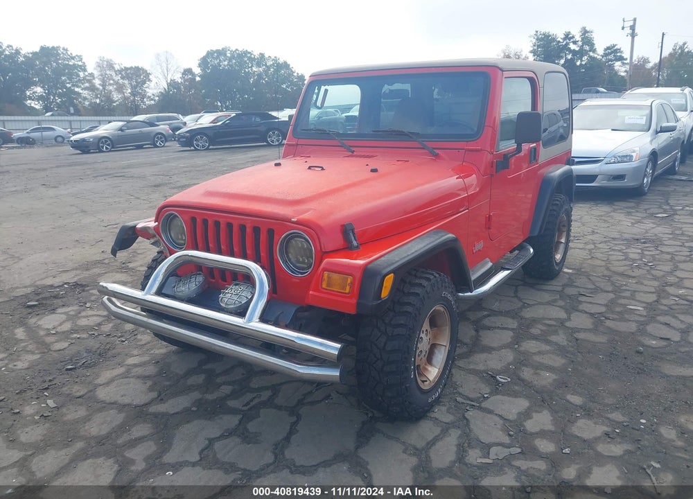 2002 JEEP WRANGLER SPORT VIN: 1J4FA49S12P701959