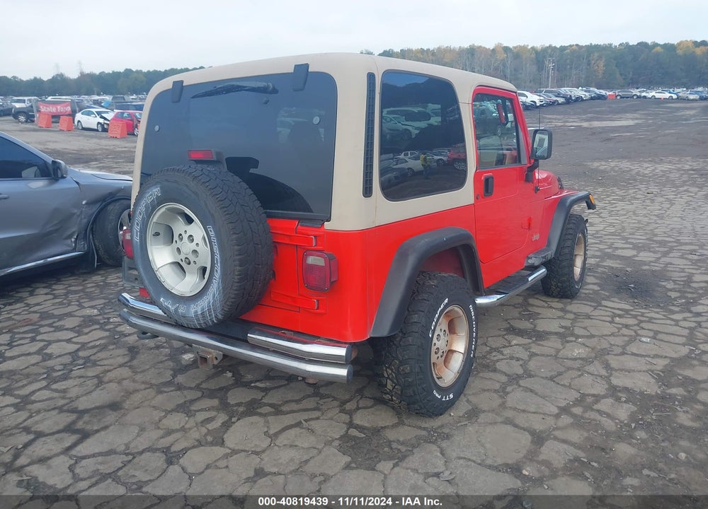2002 JEEP WRANGLER SPORT VIN: 1J4FA49S12P701959