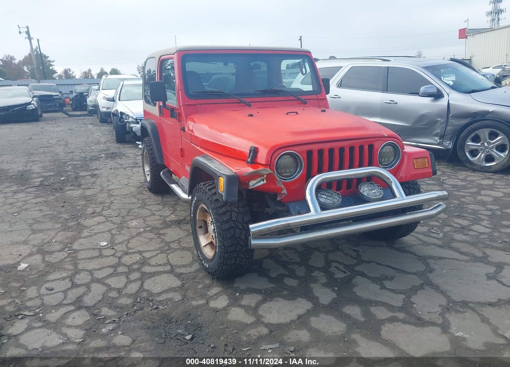 2002 JEEP WRANGLER SPORT VIN: 1J4FA49S12P701959