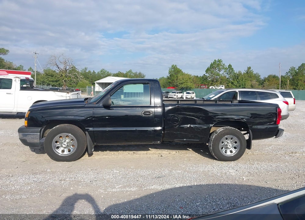 2006 CHEVROLET SILVERADO 1500 LS VIN: 3GCEC14Z36G238330