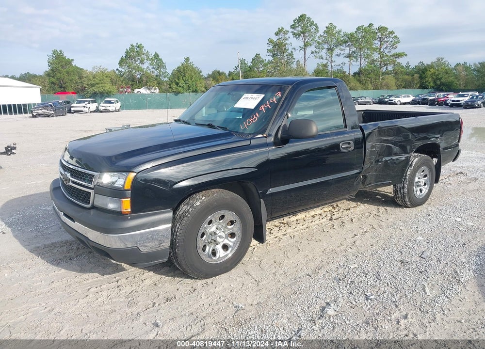 2006 CHEVROLET SILVERADO 1500 LS VIN: 3GCEC14Z36G238330