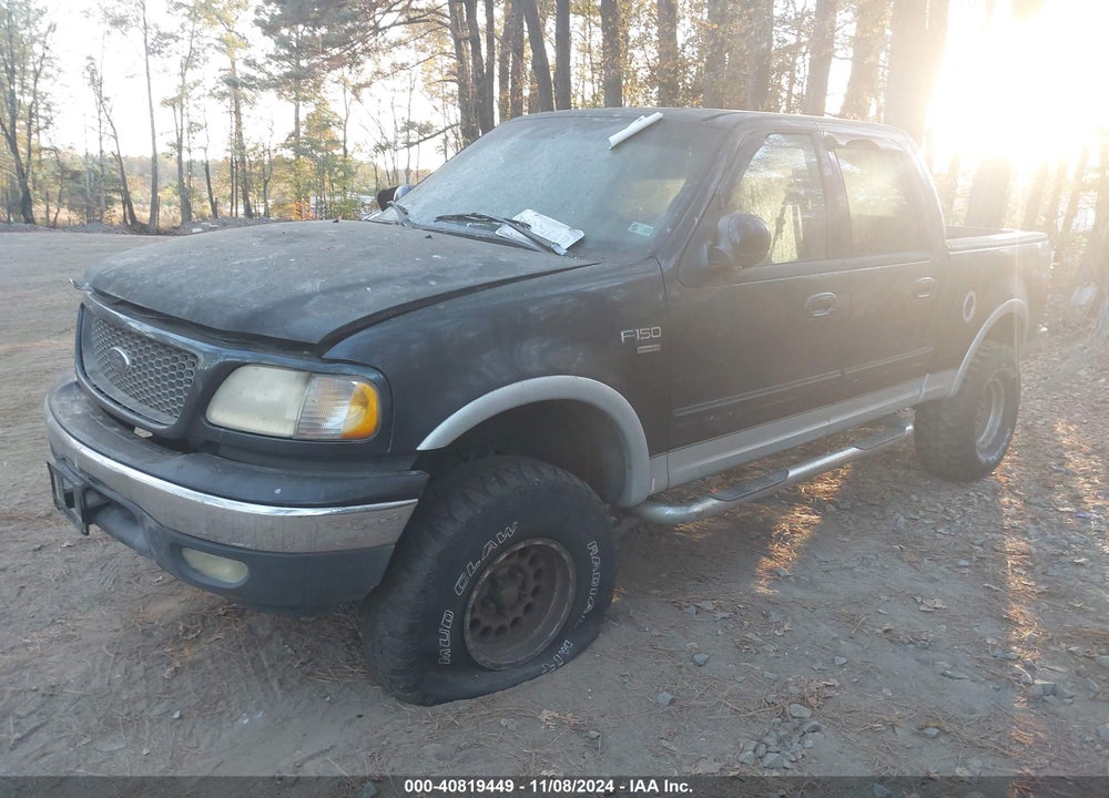 2001 FORD F-150 KING RANCH EDITION/LARIAT/XLT VIN: 1FTRW08W21KF03629