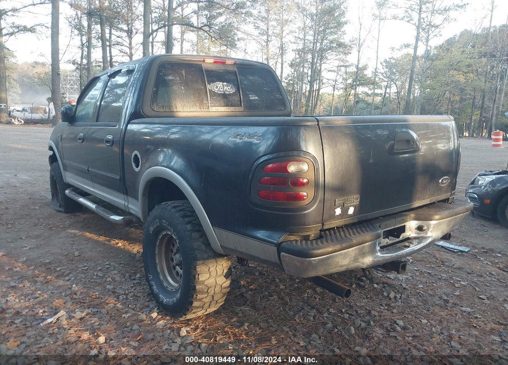 2001 FORD F-150 KING RANCH EDITION/LARIAT/XLT VIN: 1FTRW08W21KF03629