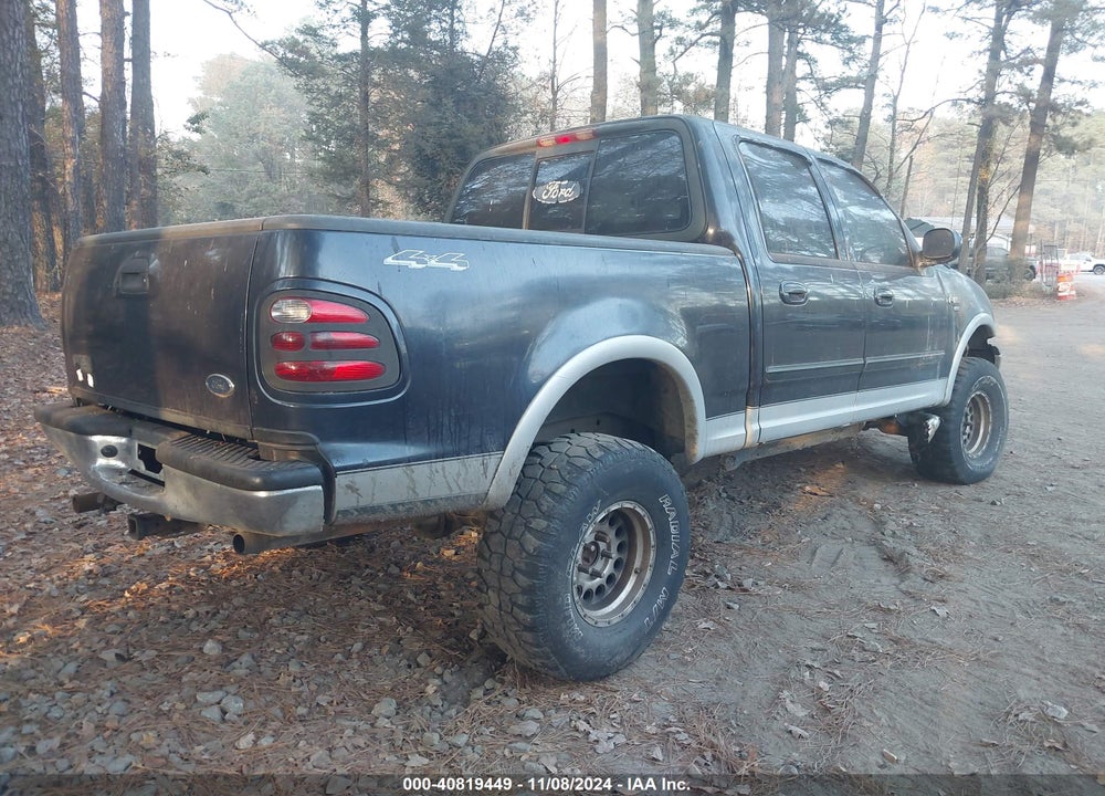2001 FORD F-150 KING RANCH EDITION/LARIAT/XLT VIN: 1FTRW08W21KF03629