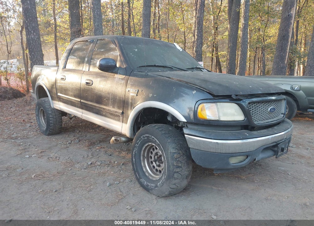 2001 FORD F-150 KING RANCH EDITION/LARIAT/XLT VIN: 1FTRW08W21KF03629
