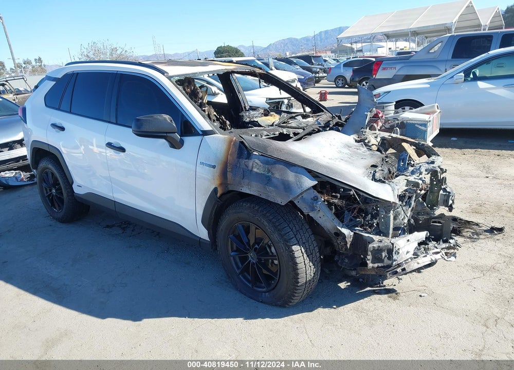 2021 TOYOTA RAV4 HYBRID LE VIN: 4T3LWRFVXMU015416