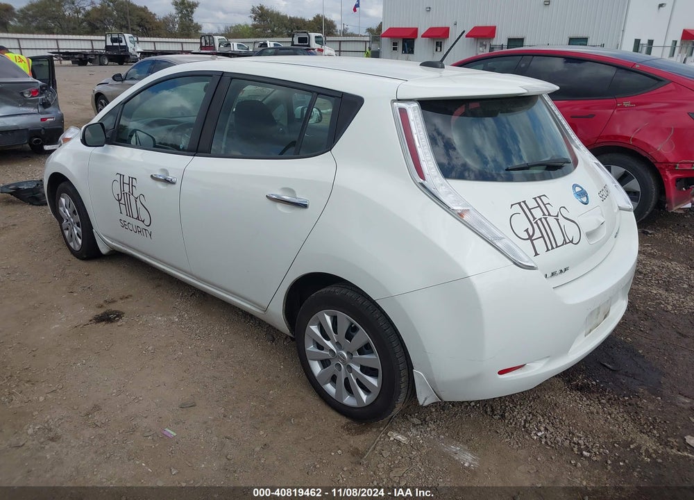 2016 NISSAN LEAF S VIN: 1N4AZ0CPXGC311923
