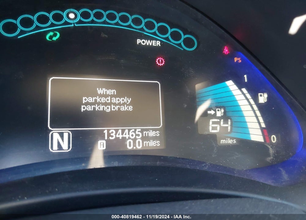 2016 NISSAN LEAF S VIN: 1N4AZ0CPXGC311923