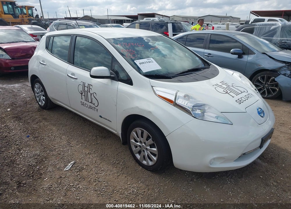 2016 NISSAN LEAF S VIN: 1N4AZ0CPXGC311923