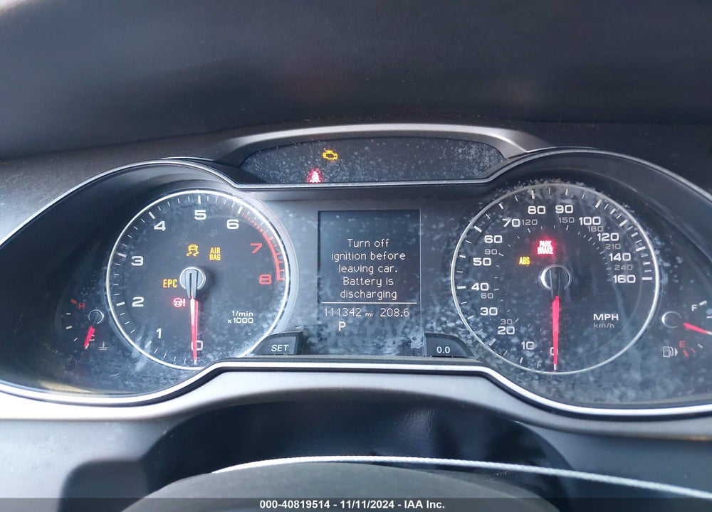 2014 AUDI A4 2.0T PREMIUM VIN: WAUAFAFL5EN023632
