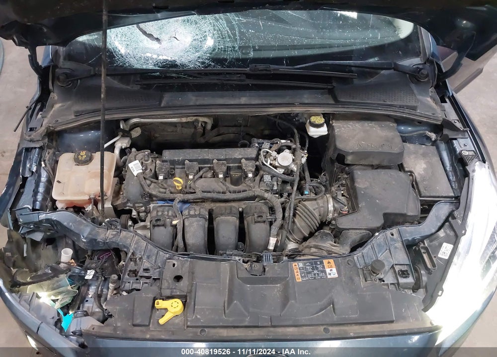 2018 FORD FOCUS TITANIUM VIN: 1FADP3N2XJL326497