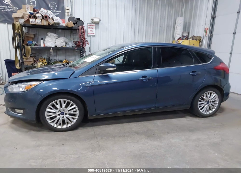 2018 FORD FOCUS TITANIUM VIN: 1FADP3N2XJL326497