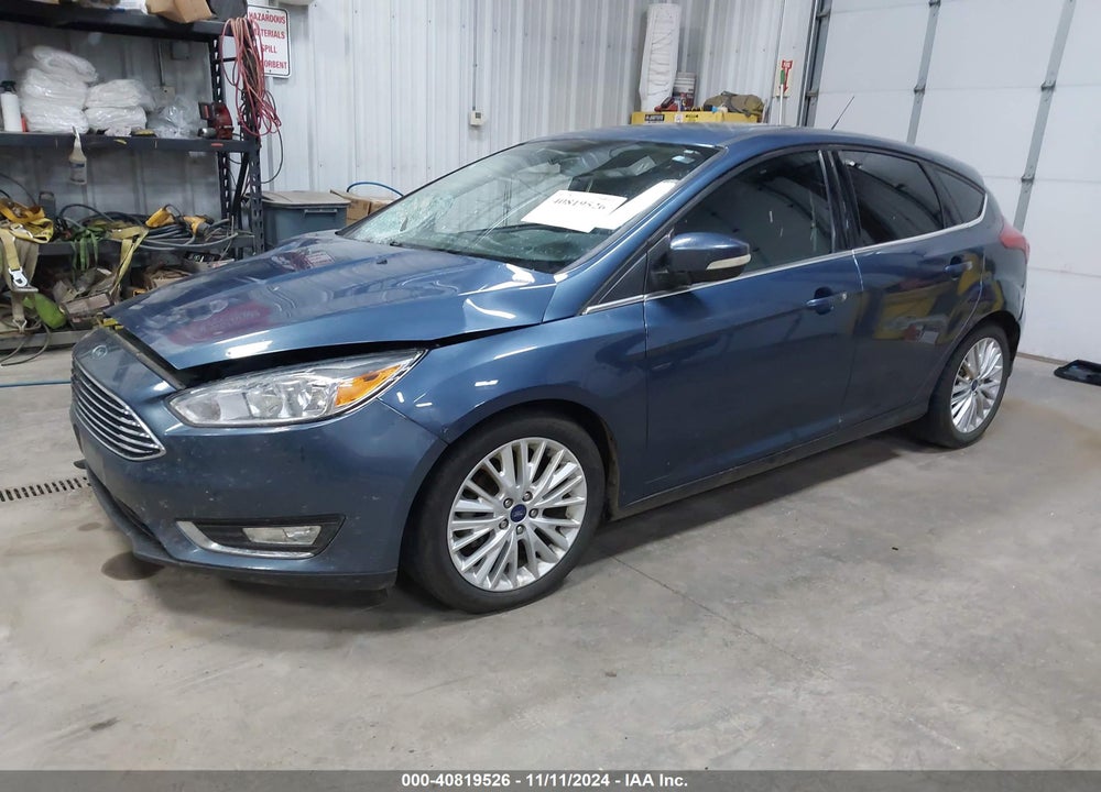 2018 FORD FOCUS TITANIUM VIN: 1FADP3N2XJL326497