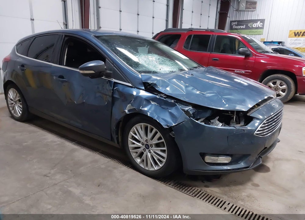 2018 FORD FOCUS TITANIUM VIN: 1FADP3N2XJL326497