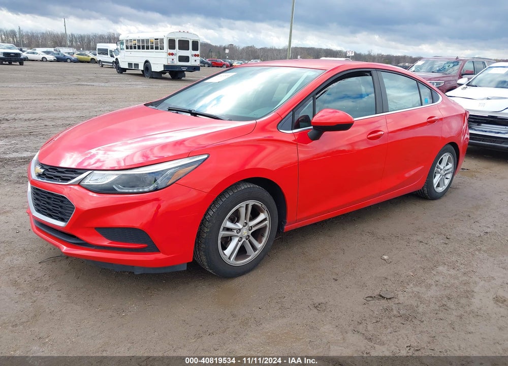 2017 CHEVROLET CRUZE LT AUTO VIN: 1G1BE5SM7H7110272