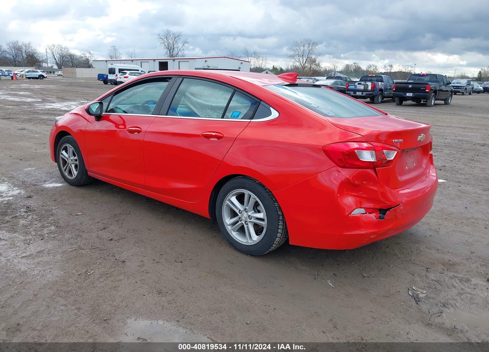 2017 CHEVROLET CRUZE LT AUTO VIN: 1G1BE5SM7H7110272