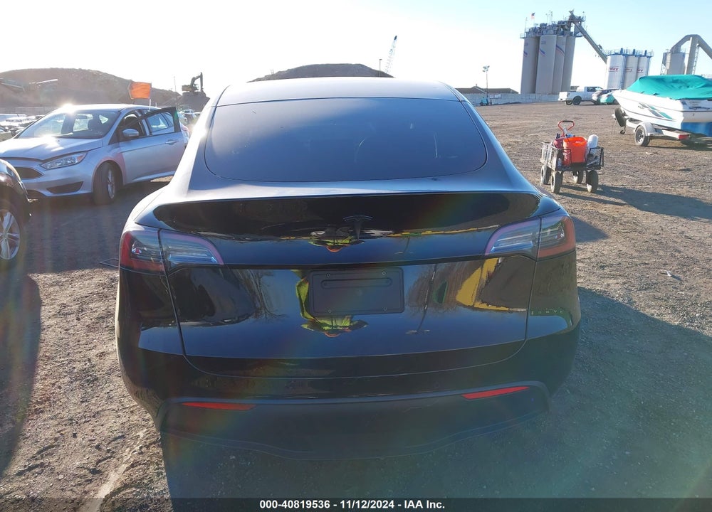 2021 TESLA MODEL Y LONG RANGE DUAL MOTOR ALL-WHEEL DRIVE VIN: 5YJYGDEE5MF180707