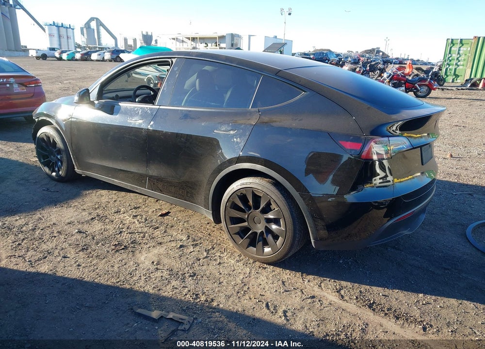 2021 TESLA MODEL Y LONG RANGE DUAL MOTOR ALL-WHEEL DRIVE VIN: 5YJYGDEE5MF180707