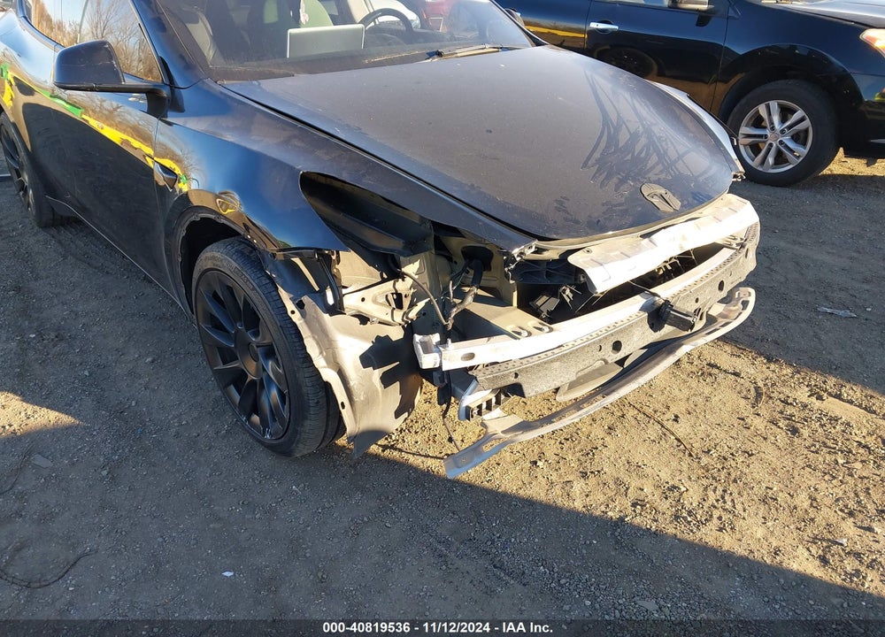 2021 TESLA MODEL Y LONG RANGE DUAL MOTOR ALL-WHEEL DRIVE VIN: 5YJYGDEE5MF180707