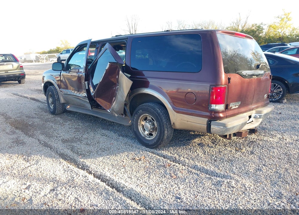 2000 FORD EXCURSION LIMITED VIN: 1FMNU42L5YEB60894