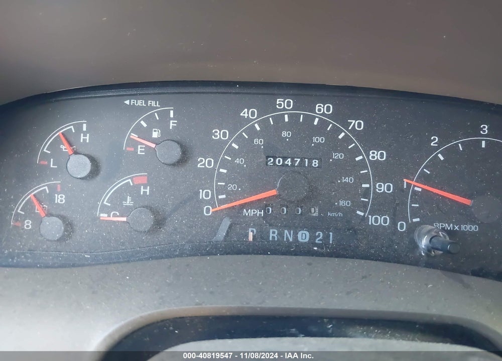 2000 FORD EXCURSION LIMITED VIN: 1FMNU42L5YEB60894