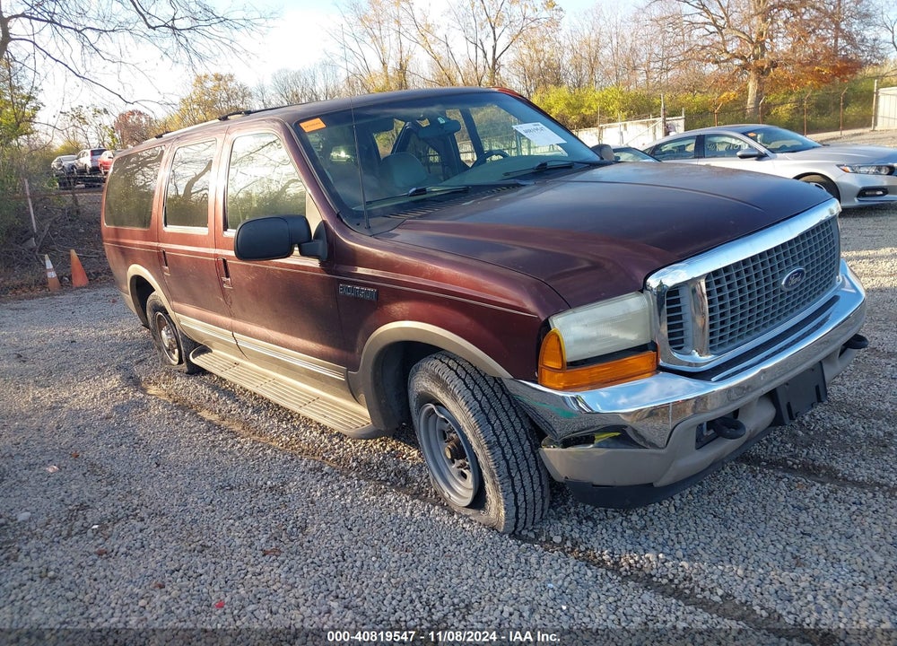 2000 FORD EXCURSION LIMITED VIN: 1FMNU42L5YEB60894