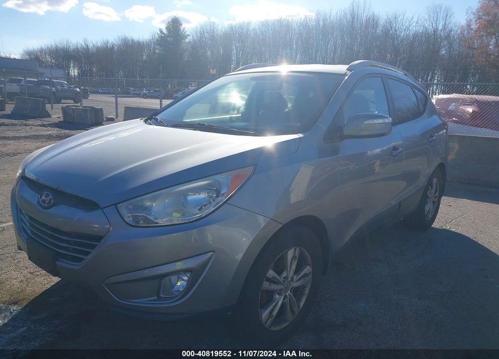 2013 HYUNDAI TUCSON GLS VIN: KM8JU3AC5DU702196
