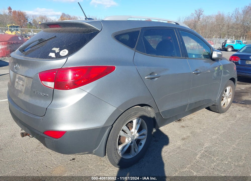 2013 HYUNDAI TUCSON GLS VIN: KM8JU3AC5DU702196