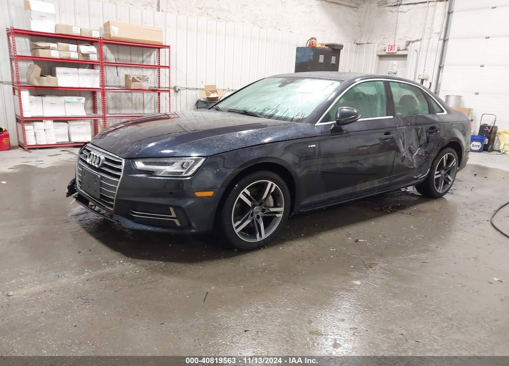 2017 AUDI A4 2.0T PREMIUM VIN: WAUENAF44HN036695
