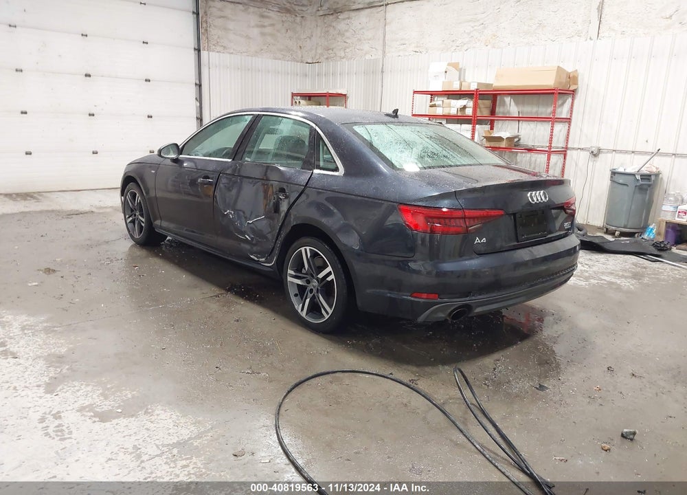 2017 AUDI A4 2.0T PREMIUM VIN: WAUENAF44HN036695