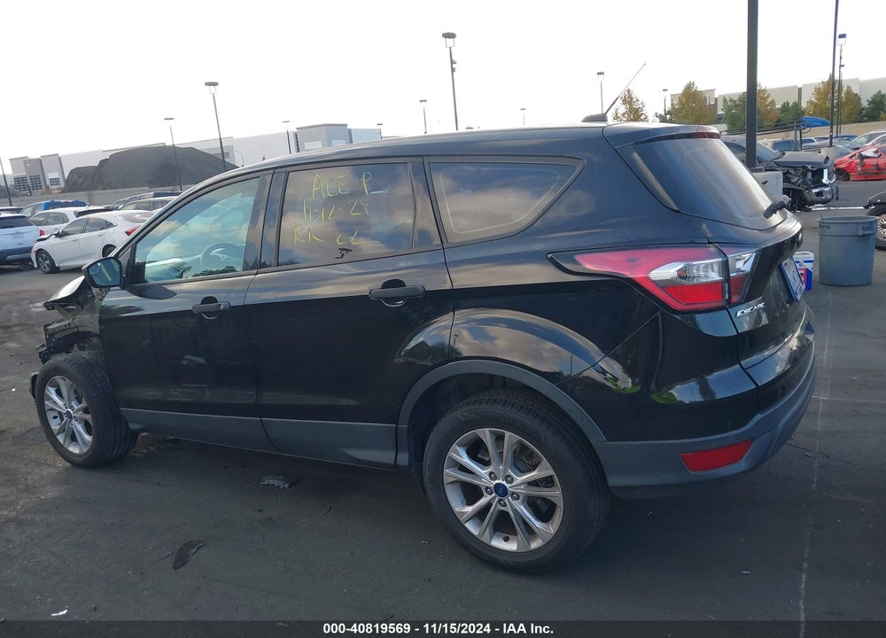 2017 FORD ESCAPE S VIN: 1FMCU0F74HUE74491