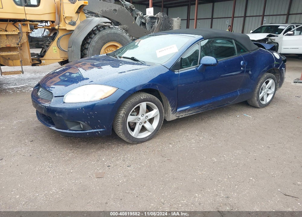 2009 MITSUBISHI ECLIPSE SPYDER GS VIN: 4A3AL25F09E010321