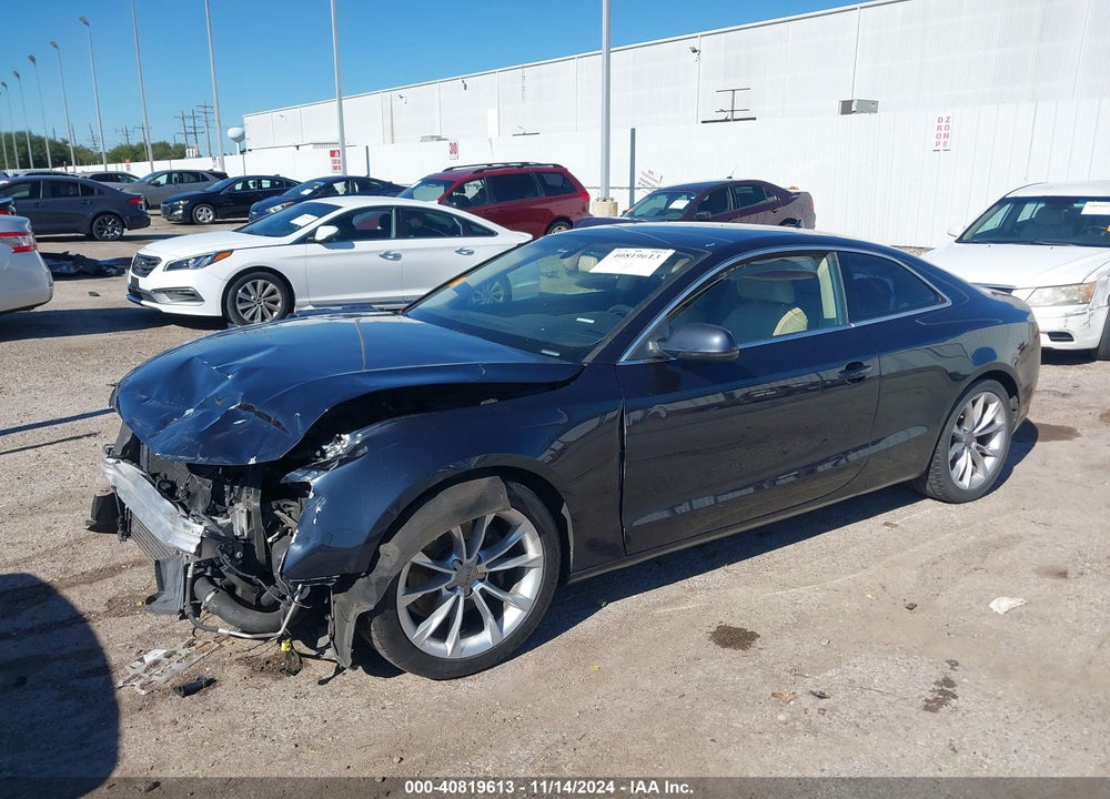 2013 AUDI A5 2.0T PREMIUM VIN: WAULFAFR1DA023047