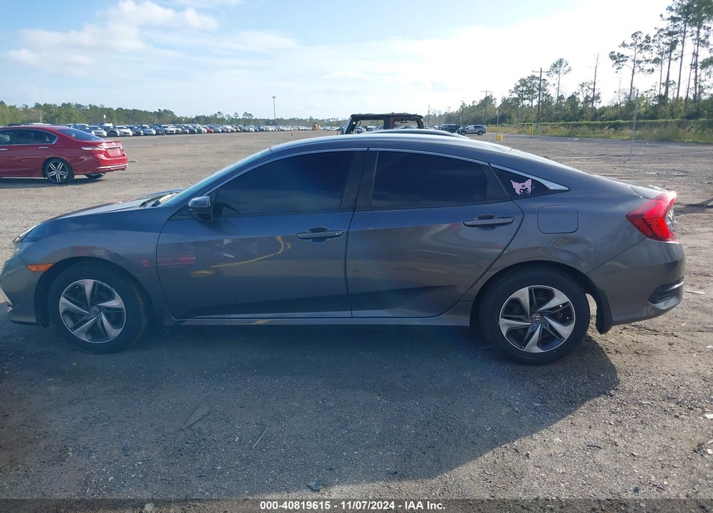 2019 HONDA CIVIC LX VIN: 19XFC2F67KE027019