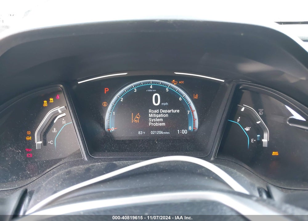 2019 HONDA CIVIC LX VIN: 19XFC2F67KE027019